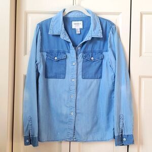 FOREVER 21 JEAN TOP, Size L, Great Condition!